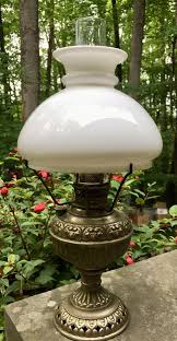 Rare E. MILLER & CO. TINY JUNO NICKEL-PLATED KEROSENE STAND LAMP Complete | eBay Australia