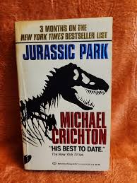 Jurassic Park by Michael Crichton, 1st Ballantine Edition ...