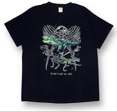 Used Jurassic Park The Lost World T-Shirt Size XL 90s Vintage Movie Tee | eBay