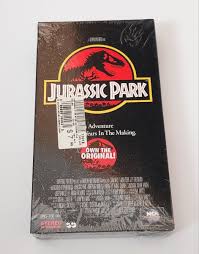 VHS Jurassic Park Factory SEALED New old stock 1993 movie ...
