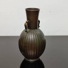 Art Deco Bronze Vase by Just Andersen For Sale at 1stDibs