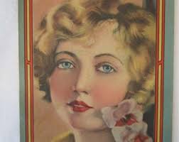 1930s Vtg Marion Davies Movie Stars Color Illus Heavy Paper ...