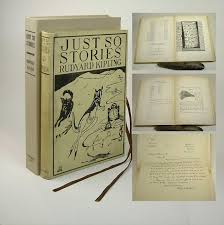 JUST SO STORIES FOR LITTLE CHILDREN. Inscribed | Rudyard Kipling | 1st Edition