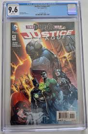 JUSTICE LEAGUE #41 CGC 9.6 GRADED DC 52 COMICS 1ST FULL APPEARANCE OF GRAIL! | eBay