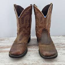 Justin L9909 Round Toe Boots 8.5 | eBay