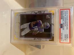 🔥2020 Panini Donruss NFL Justin Jefferson Elite Series-Rookies PSA 10 Low Pop📈 | eBay