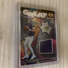 2024 Panini Illusions - Great Expectations J.J. McCarthy #GE-JMY (MEM, RC) for sale online | eBay