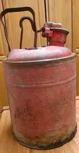 Vtg Protectoseal Gas Can Chicago IL 4613A Underwriters Laboratories Red | eBay Australia