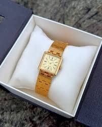 Gilded Women's Mechanical Watch "chaika", Vintage, Square ...