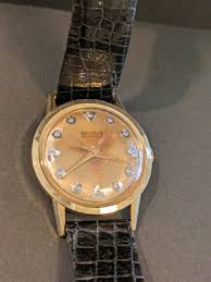 1950's Benrus 14k and diamond watch – Hummingbird Vintage