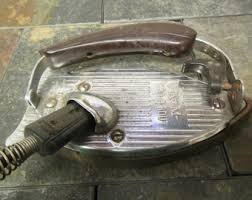 Vintage K M GAD-A-BOUT Travel Iron, fer pliant # 17-500** Knapp Monarch co. années 1940 - Etsy France