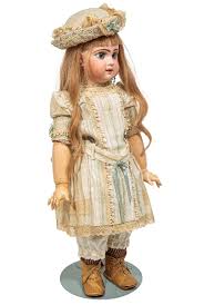 Lot - Jumeau Bisque Doll