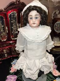 15'' Antique Germany Doll marked 5, blue sleepy eyes, open ...