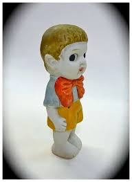 Vintage Japan Bisque Boy Kewpie Doll. For Sale at Ruby Lane