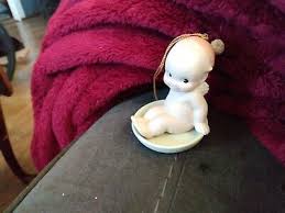 Vintage Kewpie Doll " Winter Fun " 1992 Jesco Enesco Bisque ...