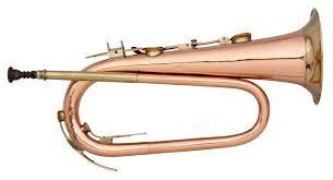 CIRCA 1820-25 ENGLISH KEYED BUGLE — Horse Soldier