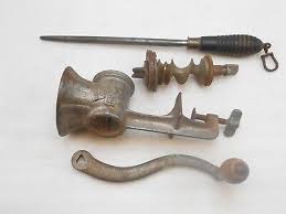 Keen Kutter meat/food grinder & sharpening steel | eBay