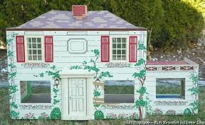 KEYSTONE VINTAGE DOLLHOUSE - Put-A-Way House! 3/4" Size fits Renwal Ideal Marx | #423409002