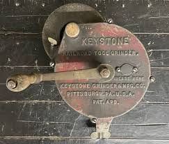 Antique Keystone Rail Road Tool Grinder Hardware Pittsburg ...