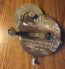 VINTAGE RAILROAD TOOL GRINDER KEYSTONE GRINDER & MFG CO ...