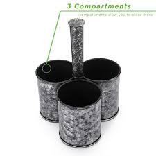 Mind Reader Black Metal in the Kitchen Utensil Holders ...