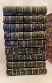 Wonderful Collection Irving's Works Green Leather Gold Gilt ...