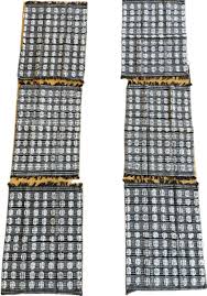 Black /White 17x12 Checkered Cloth Napkins Woven Cotton Picnic Lot 6 India | eBay