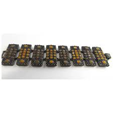 Designer Bracelet in Aged Bronze Color With Gold and Amber Tone . For Sale at Ruby Lane