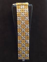 Chimento Bracelet ( Yellow Gold + White Gold ) – Carranza Jewelers