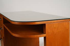 Lot - JOHNSON BROTHERS MODERNE-STYLE DESK