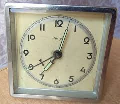 RARE Vintage CLOCK mantel Table desk Art Deco Kienzle ...