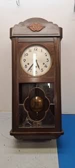 Antique Junghans Grandfather Wall Clock Parts Only No Case Read | eBay