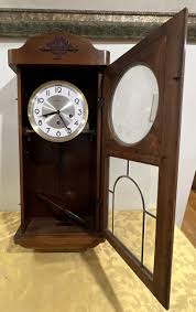 German Jauch Westminster chime wall clock ** NEEDS SERVICE ...