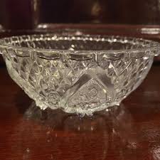 Vintage KIG Malaysia Diamond Cut Fleur De Lis & Rose Pattern ...