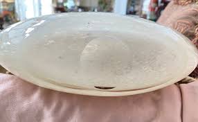 MCM 1970s 10" Tall Tan Hand Blown Moon Vase With Orange and ...