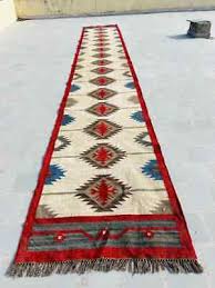 Southwestern Vintage Kilim Rug aztec kilim Runner Wool Jute Rug Stair kilim rug | eBay