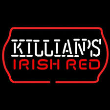 Killians Irish Red Text Beer Sign Handmade Art Neon Sign ...