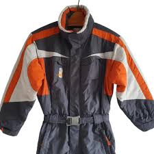 Vintage Ski Suit by Brugi Winter Overalls Ski Jumpsuit Size ...