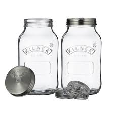 Kilner 1L Fermentation Jars | Set of 2 - Walmart.com