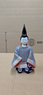 Vintage Kimono Kimekomi Male doll Hikaru Genji Porcelain Face | eBay