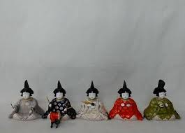 04 Set of 15 Japanese Kimono KIMEKOMI HINA Doll w/ Tools | eBay