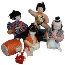 Japanese Dolls. For Sale at Ruby Lane