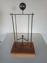 Metal Man Swing Home Office Figurine Ornaments Decoration ...