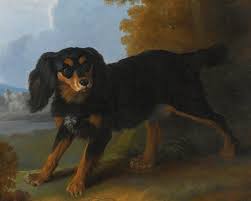 King Charles Spaniel Dog Portrait Circa 1750 Oil Painting | Fine Art Print - Etsy UK