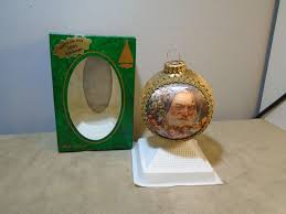 KREBS CIRA 1895 KRIS KRINGLE SANTA ON SILK HAND DECORATED ...