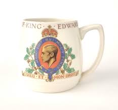 Royal Commemorative, Vintage Mug, Edward VIII, 1937 ...