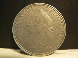 1757 English Silver George II Indian Peace Medal. 37.6g ...