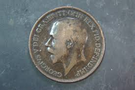 1915 One Penny 1d Coin George V - Etsy