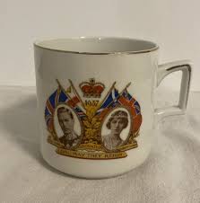 King George And Queen Elizabeth Coronation 1937 Fine Bone ...