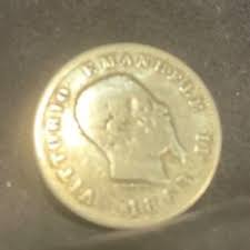 Office | 1863 Italy King Victor Emmanuel Ii Antique Italian Silver 1 Lira Coin I11365 | Poshmark